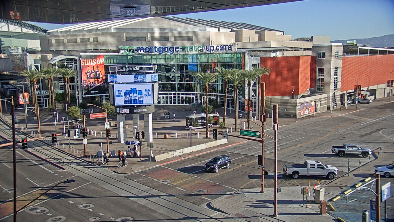 Thumbnail for current weather camera view from Palomar Hotel in Phoenix, Arizona
