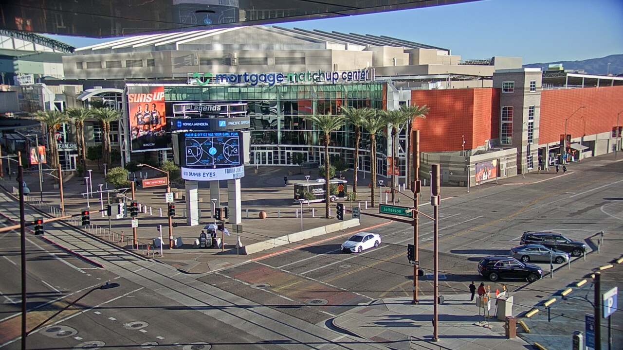 Thumbnail for current weather camera view from Palomar Hotel in Phoenix, Arizona