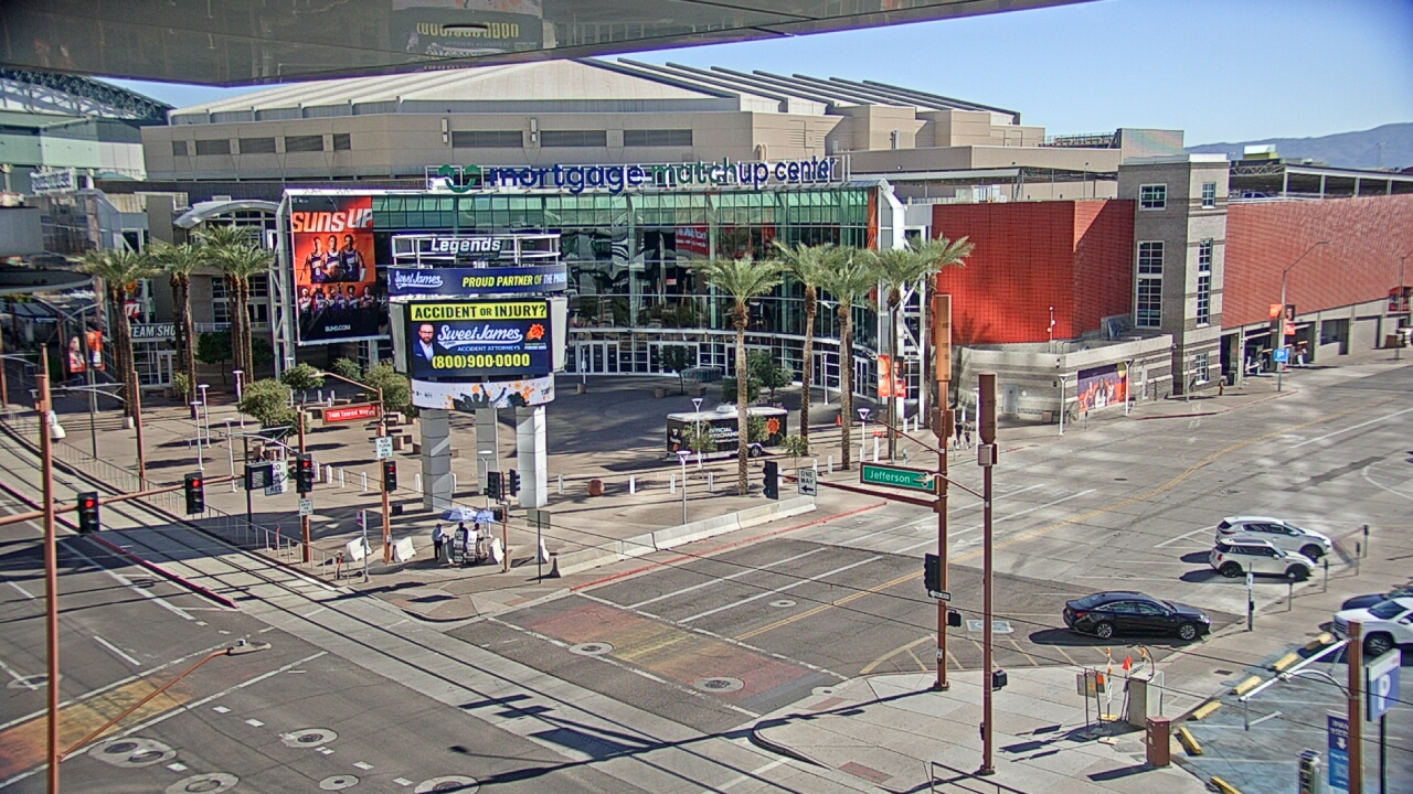 Thumbnail for current weather camera view from Palomar Hotel in Phoenix, Arizona