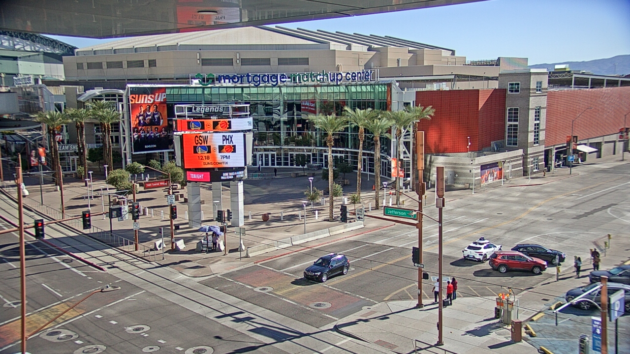 Thumbnail for current weather camera view from Palomar Hotel in Phoenix, Arizona