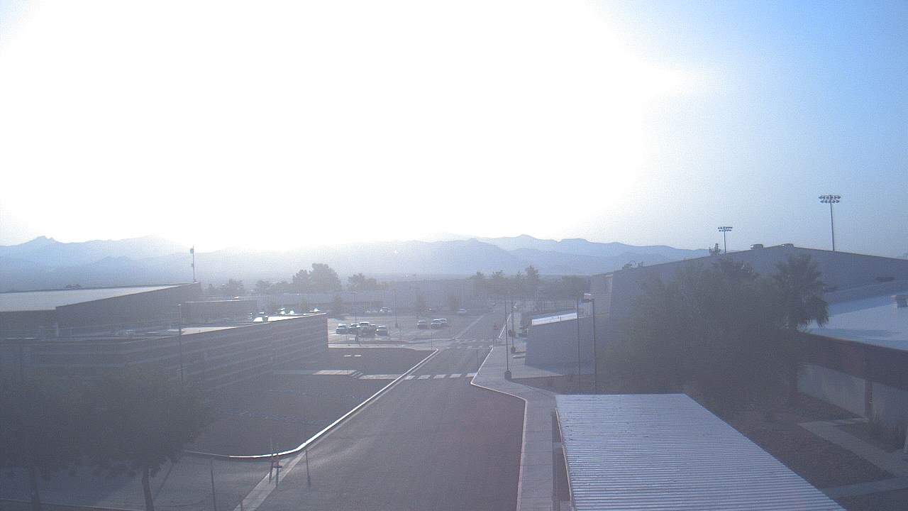 Thumbnail for current weather camera view from Pahrump Valley HS in Pahrump, Nevada
