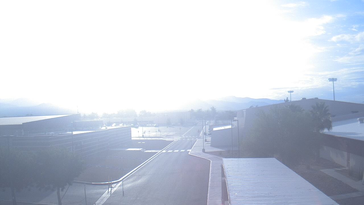 Thumbnail for current weather camera view from Pahrump Valley HS in Pahrump, Nevada