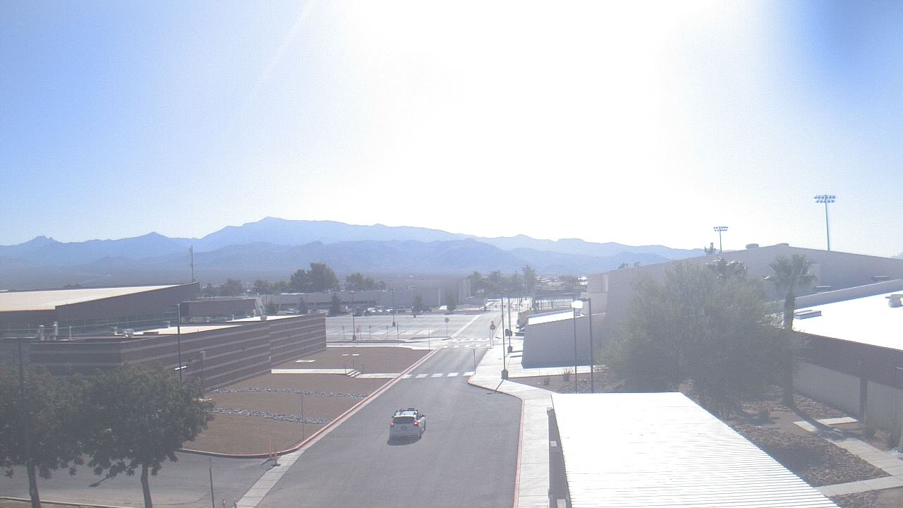 Thumbnail for current weather camera view from Pahrump Valley HS in Pahrump, Nevada