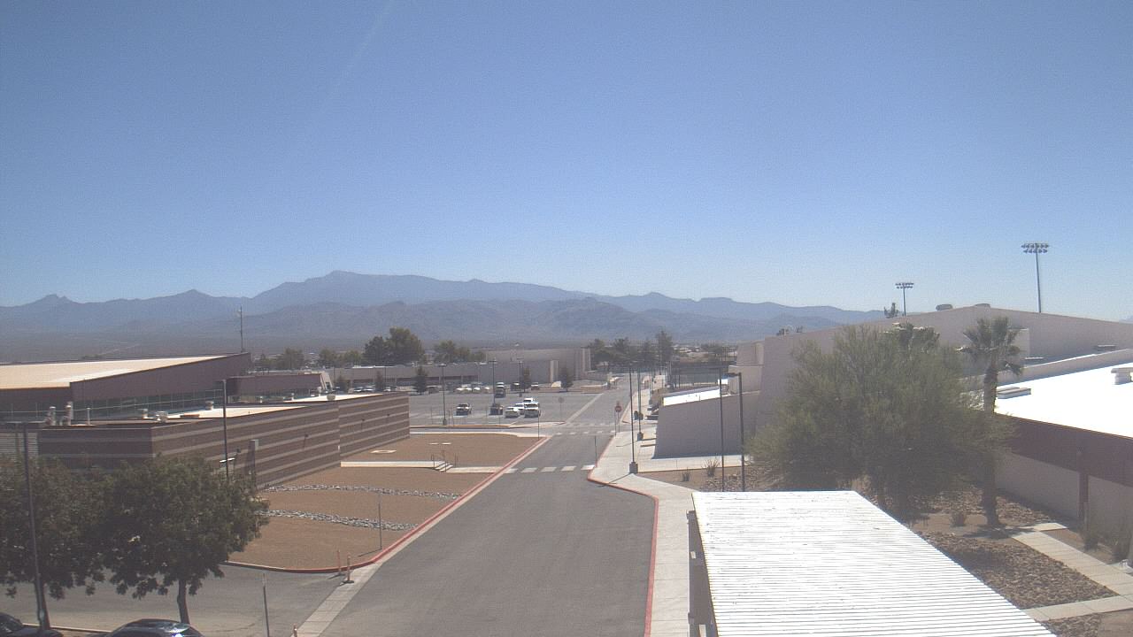 Thumbnail for current weather camera view from Pahrump Valley HS in Pahrump, Nevada