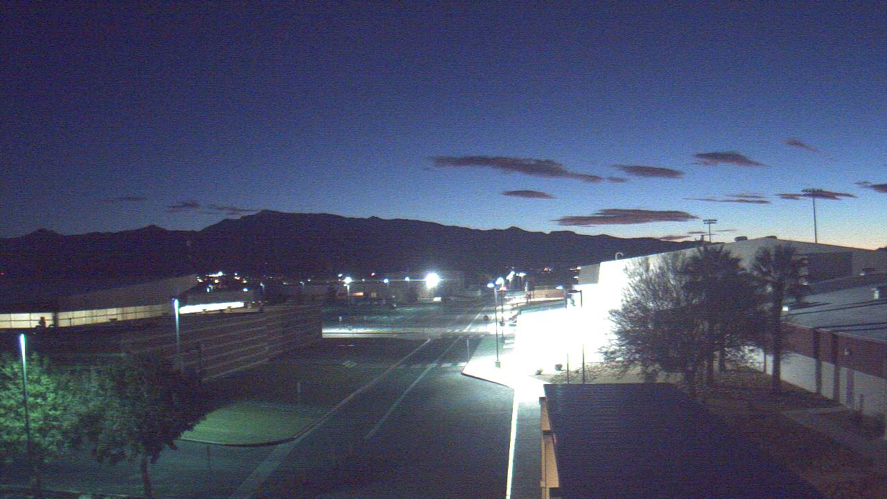 Thumbnail for current weather camera view from Pahrump Valley HS in Pahrump, Nevada