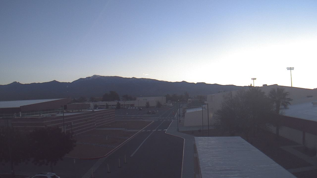 Thumbnail for current weather camera view from Pahrump Valley HS in Pahrump, Nevada