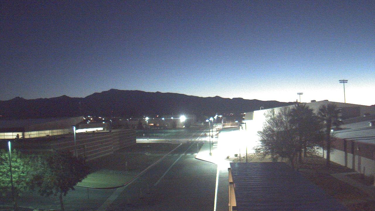 Thumbnail for current weather camera view from Pahrump Valley HS in Pahrump, Nevada