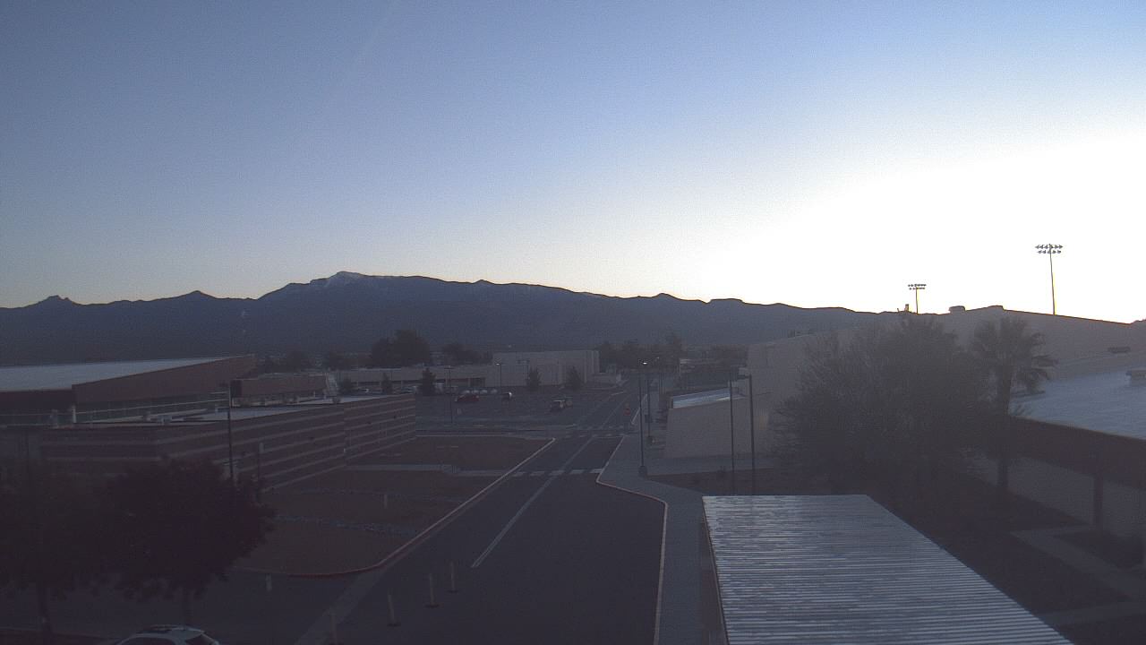 Thumbnail for current weather camera view from Pahrump Valley HS in Pahrump, Nevada