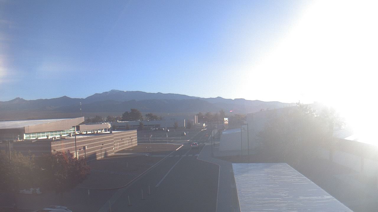 Thumbnail for current weather camera view from Pahrump Valley HS in Pahrump, Nevada