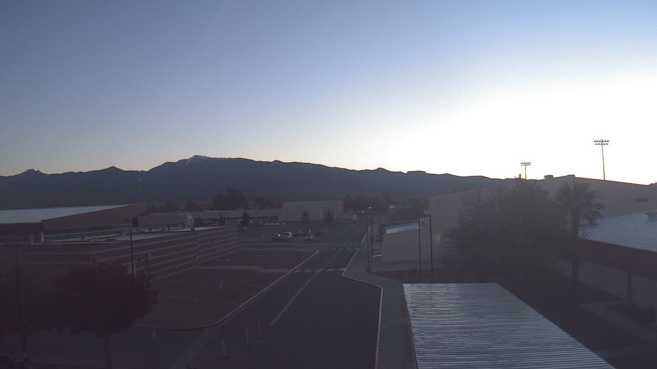 Thumbnail for current weather camera view from Pahrump Valley HS in Pahrump, Nevada