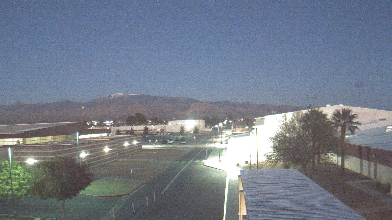 Thumbnail for current weather camera view from Pahrump Valley HS in Pahrump, Nevada
