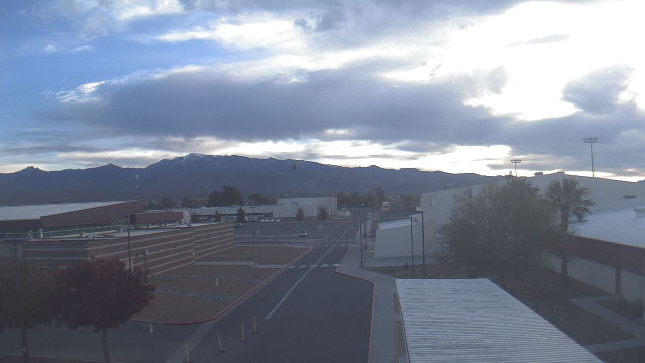Thumbnail for current weather camera view from Pahrump Valley HS in Pahrump, Nevada