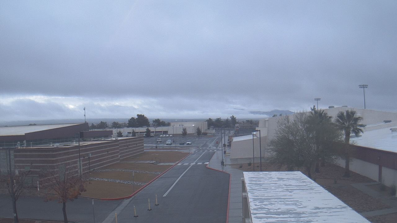 Thumbnail for current weather camera view from Pahrump Valley HS in Pahrump, Nevada