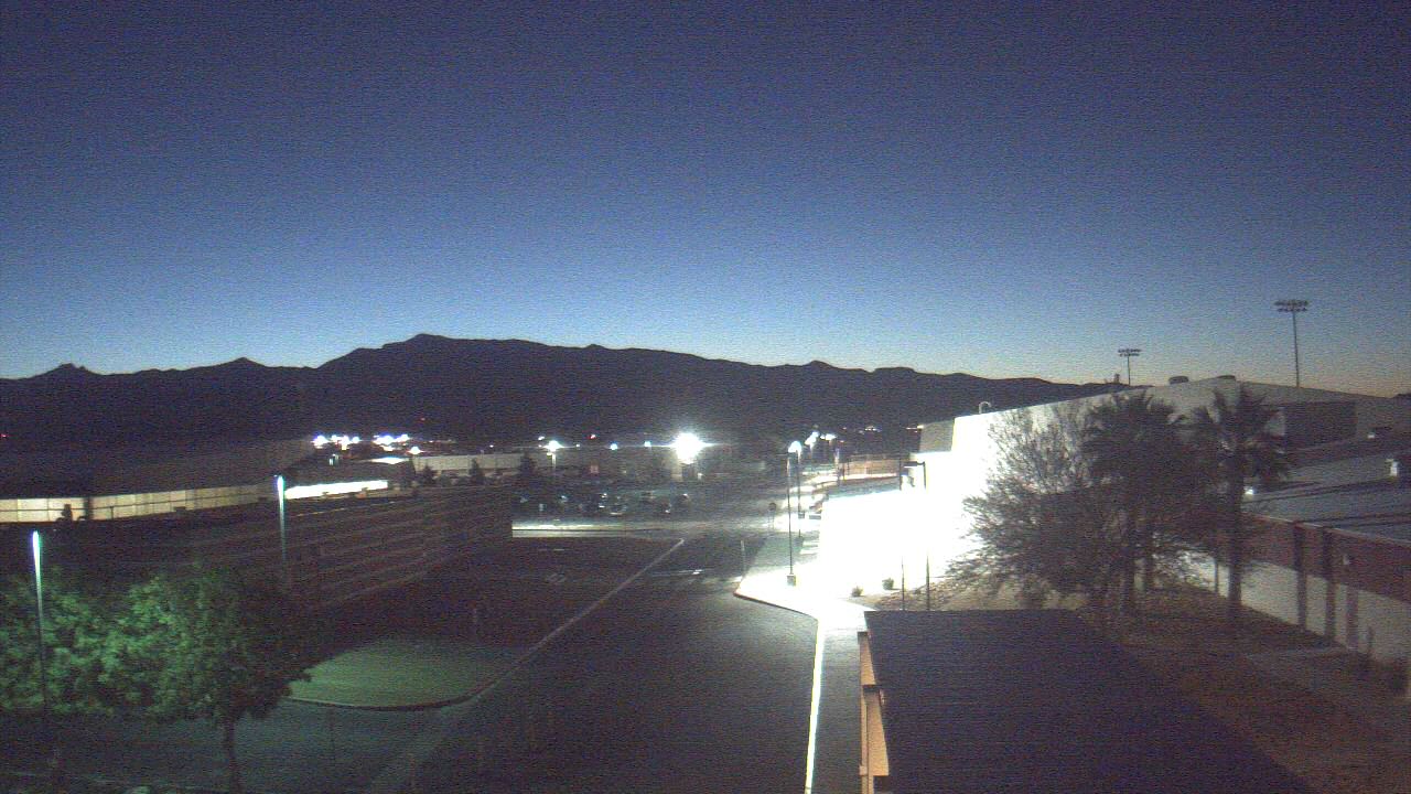 Thumbnail for current weather camera view from Pahrump Valley HS in Pahrump, Nevada