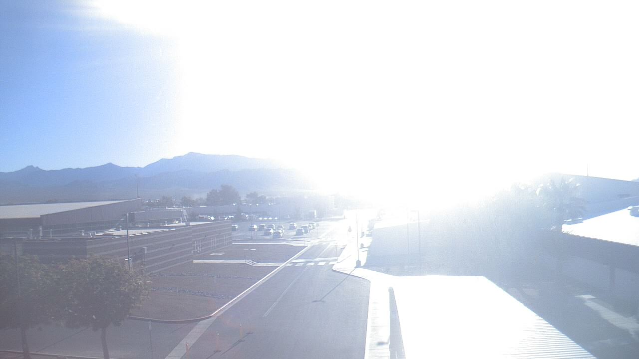 Thumbnail for current weather camera view from Pahrump Valley HS in Pahrump, Nevada