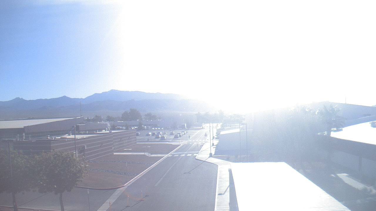 Thumbnail for current weather camera view from Pahrump Valley HS in Pahrump, Nevada