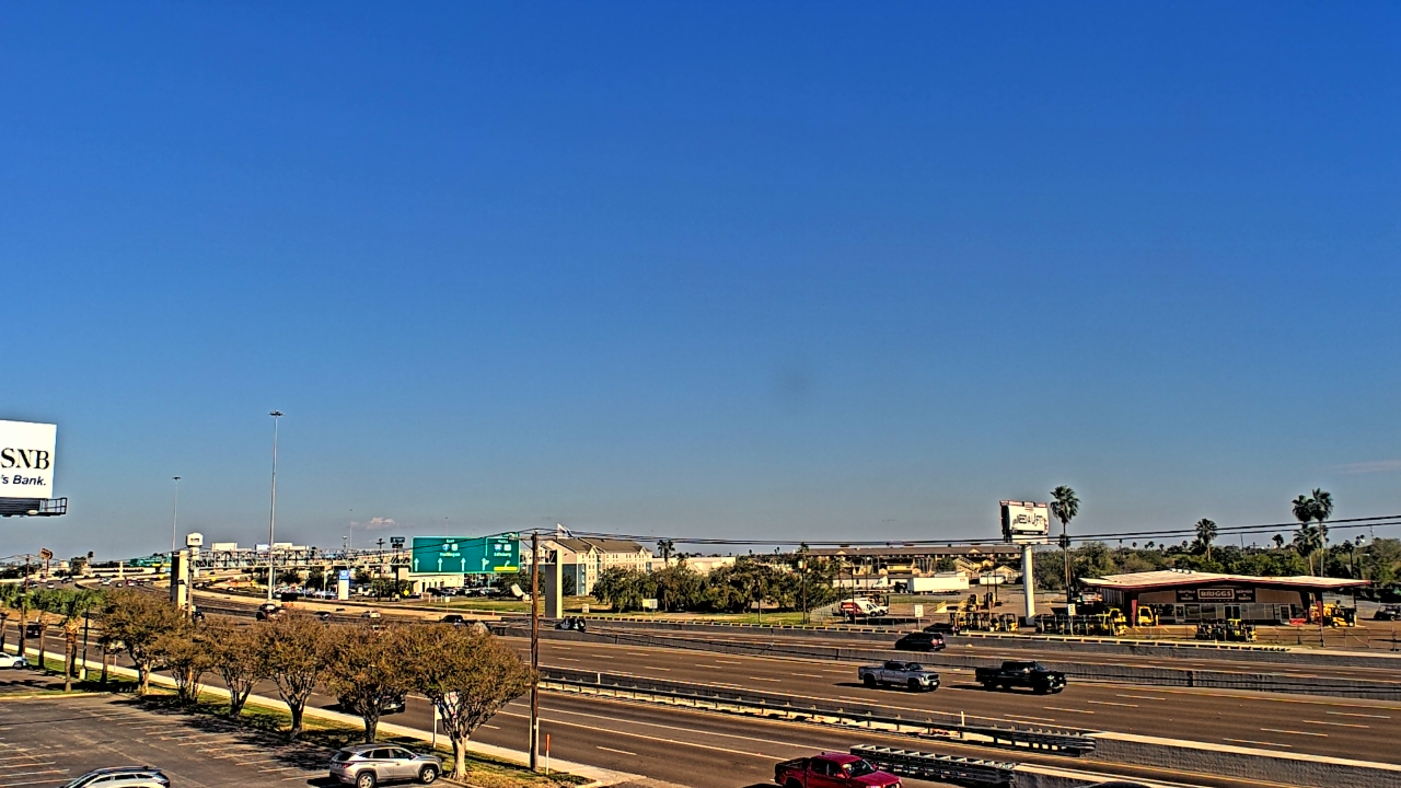 Thumbnail for current weather camera view from KGBT-TV Bureau in Pharr, Texas