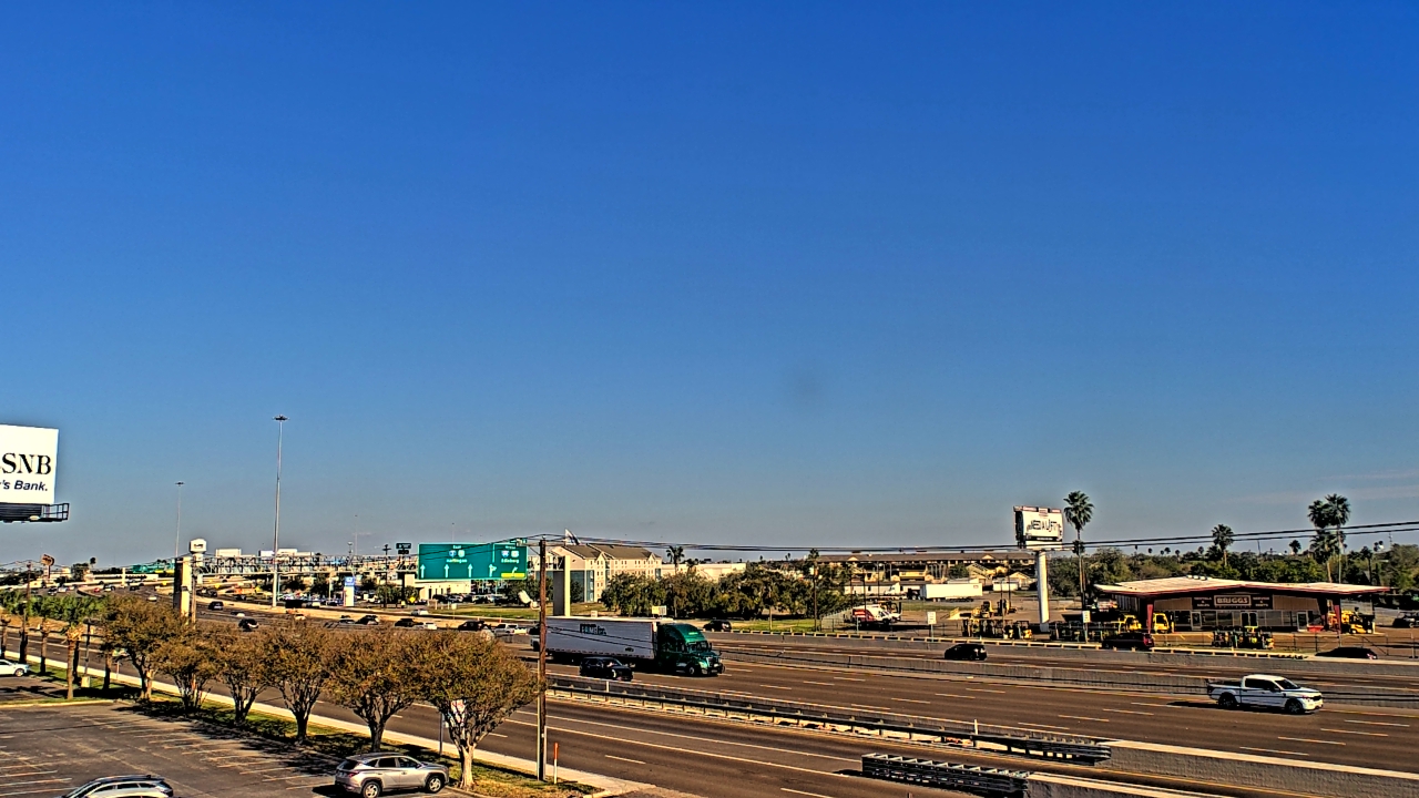 Thumbnail for current weather camera view from KGBT-TV Bureau in Pharr, Texas