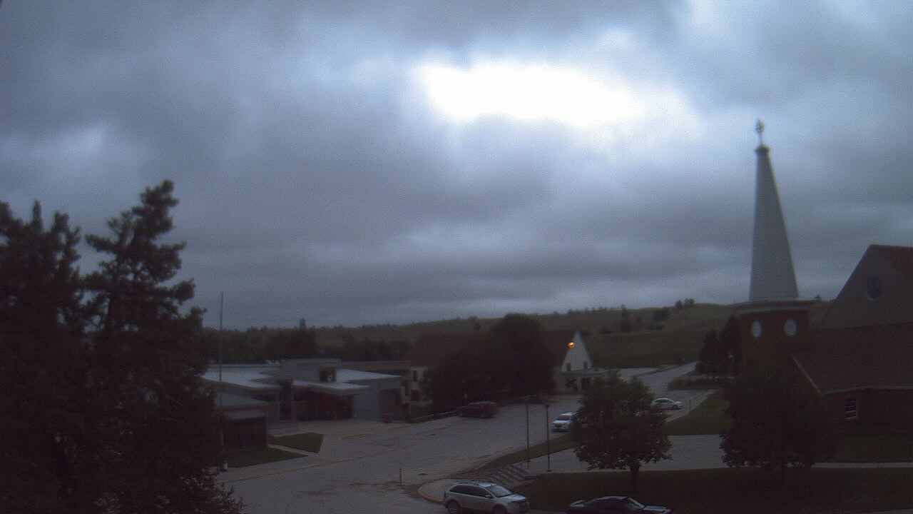Thumbnail for current weather camera view from Red Cloud Indian School in Pine Ridge, South Dakota