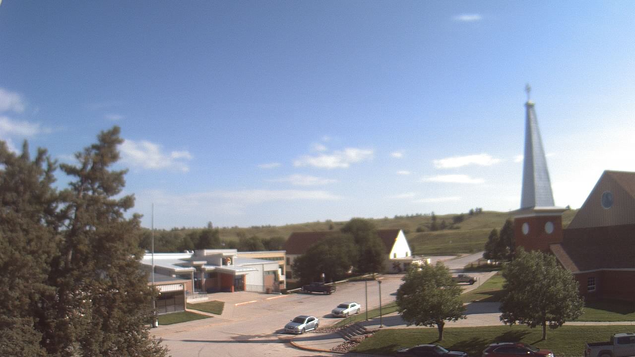 Thumbnail for current weather camera view from Red Cloud Indian School in Pine Ridge, South Dakota
