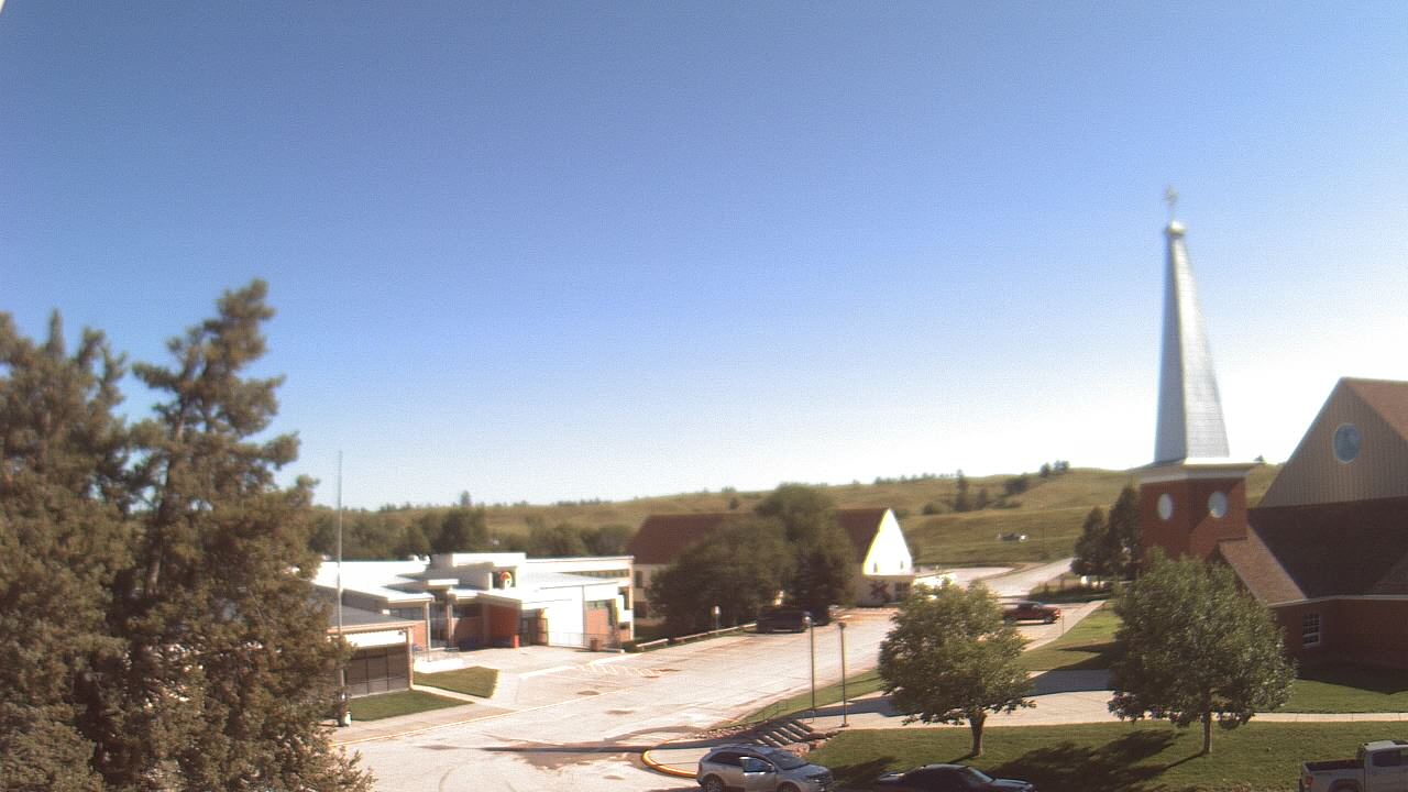 Thumbnail for current weather camera view from Red Cloud Indian School in Pine Ridge, South Dakota
