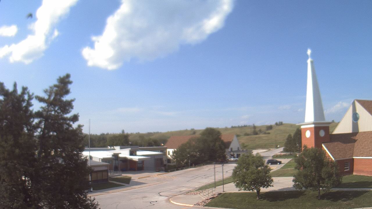 Thumbnail for current weather camera view from Red Cloud Indian School in Pine Ridge, South Dakota