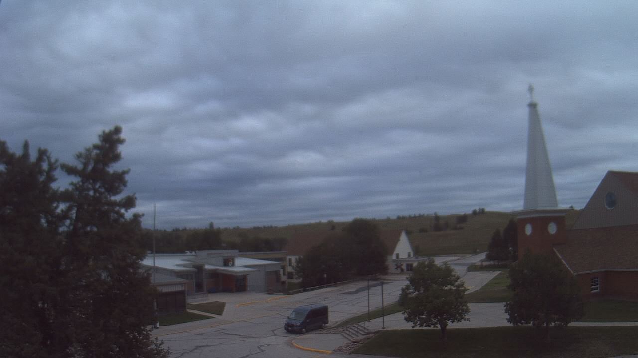 Thumbnail for current weather camera view from Red Cloud Indian School in Pine Ridge, South Dakota