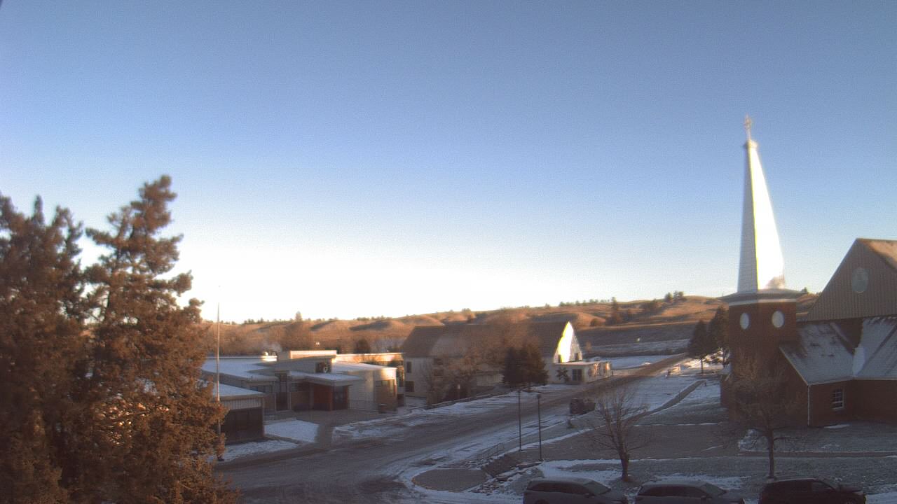 Thumbnail for current weather camera view from Red Cloud Indian School in Pine Ridge, South Dakota