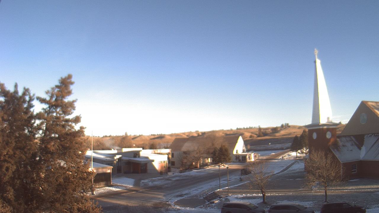 Thumbnail for current weather camera view from Red Cloud Indian School in Pine Ridge, South Dakota