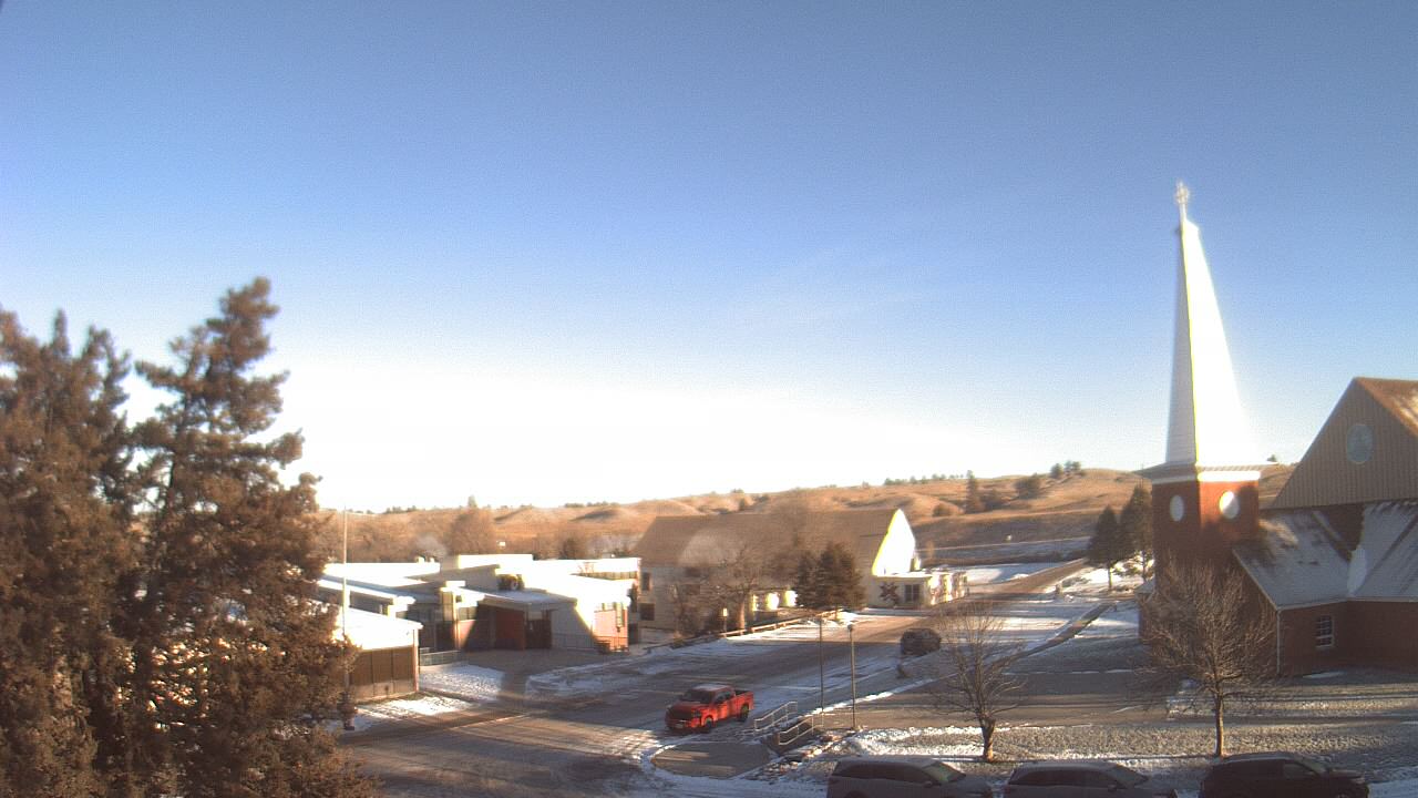 Thumbnail for current weather camera view from Red Cloud Indian School in Pine Ridge, South Dakota