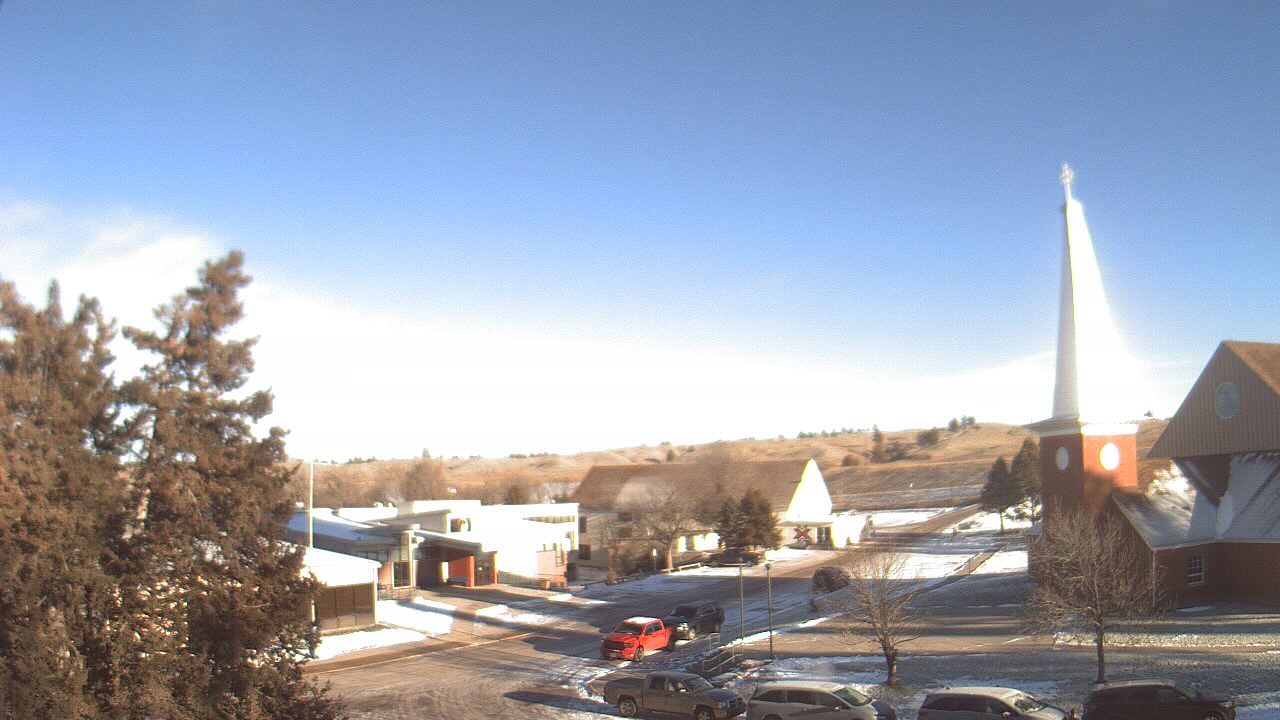 Thumbnail for current weather camera view from Red Cloud Indian School in Pine Ridge, South Dakota