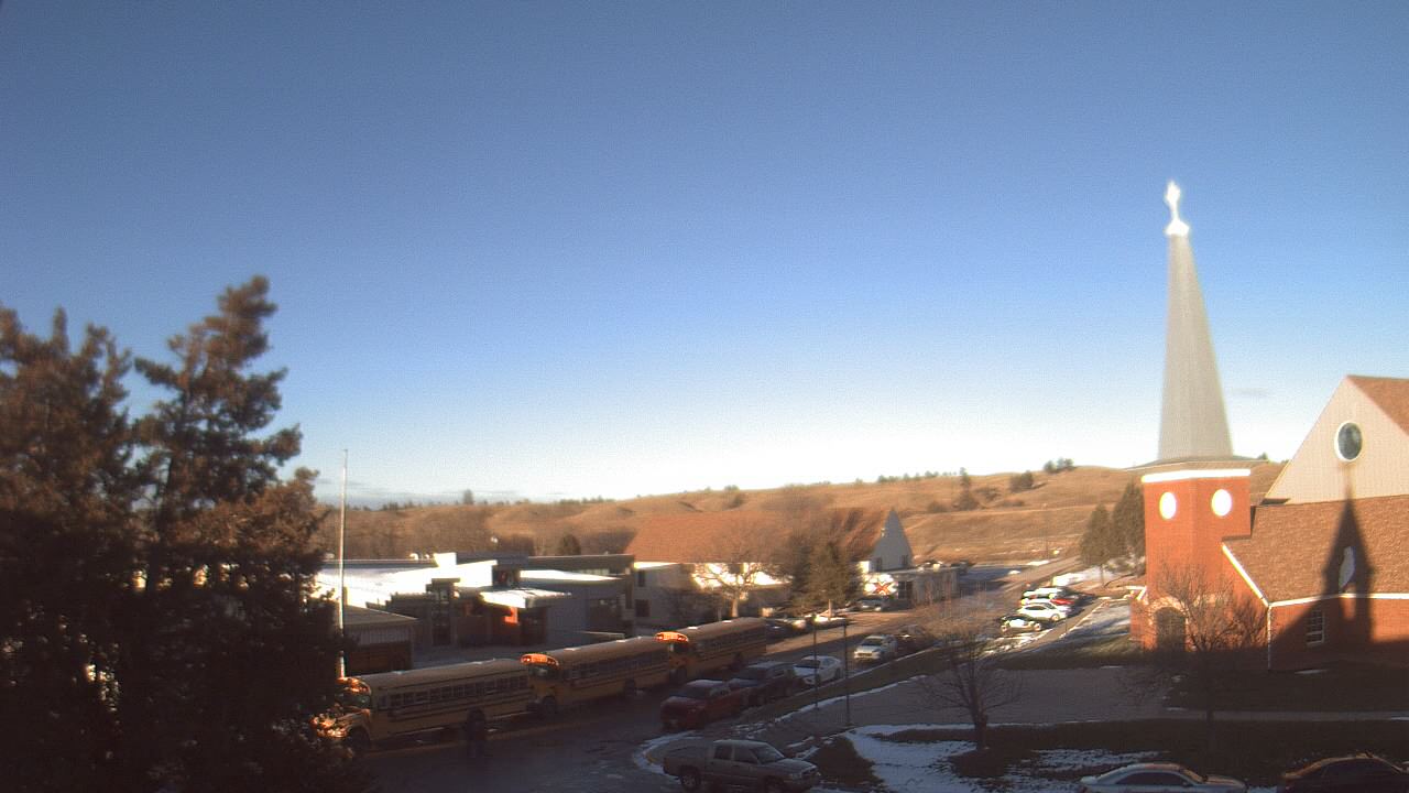 Thumbnail for current weather camera view from Red Cloud Indian School in Pine Ridge, South Dakota