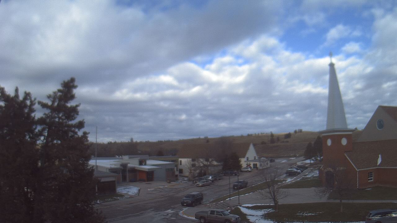 Thumbnail for current weather camera view from Red Cloud Indian School in Pine Ridge, South Dakota