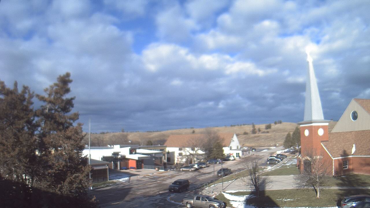 Thumbnail for current weather camera view from Red Cloud Indian School in Pine Ridge, South Dakota