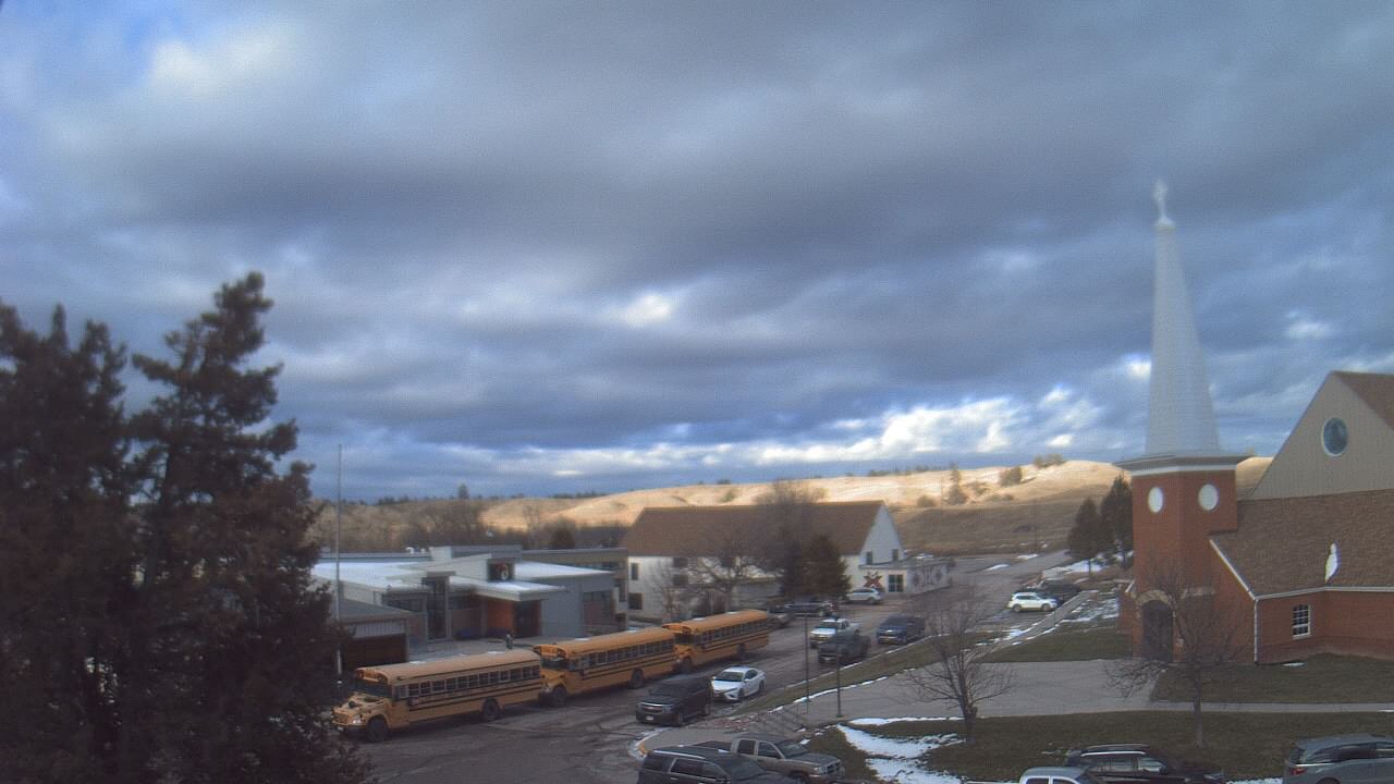 Thumbnail for current weather camera view from Red Cloud Indian School in Pine Ridge, South Dakota