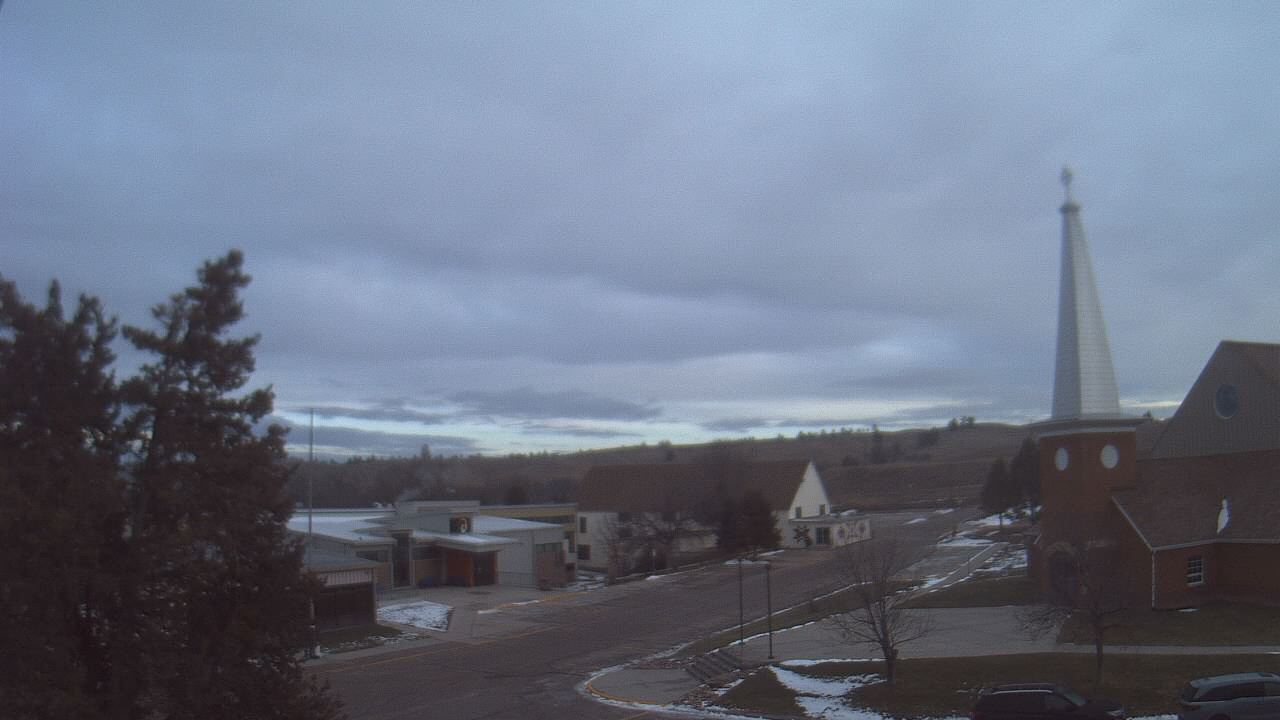 Thumbnail for current weather camera view from Red Cloud Indian School in Pine Ridge, South Dakota