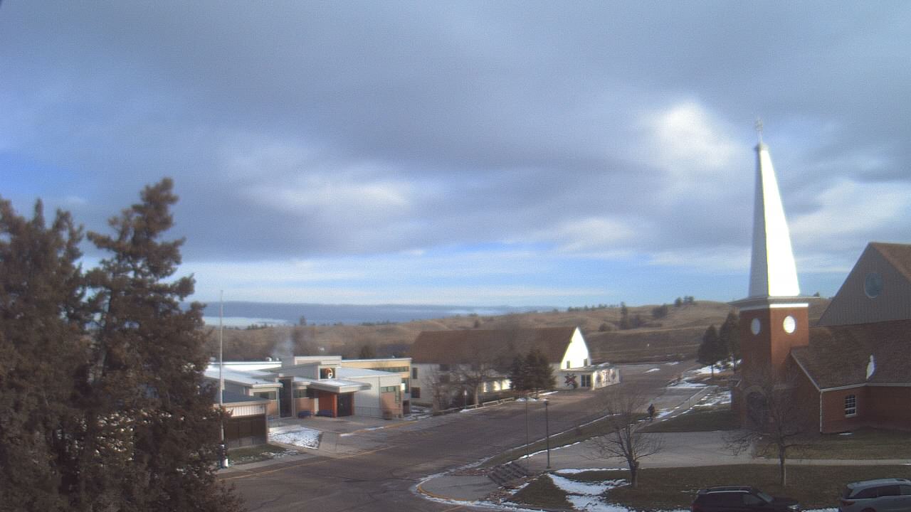 Thumbnail for current weather camera view from Red Cloud Indian School in Pine Ridge, South Dakota