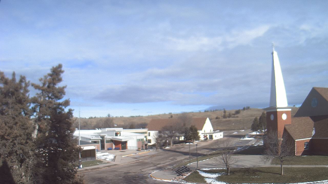 Thumbnail for current weather camera view from Red Cloud Indian School in Pine Ridge, South Dakota