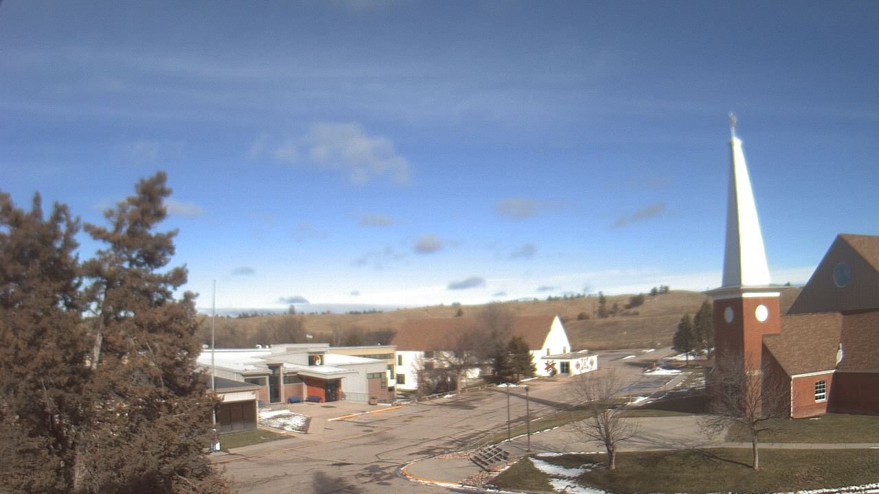 Thumbnail for current weather camera view from Red Cloud Indian School in Pine Ridge, South Dakota