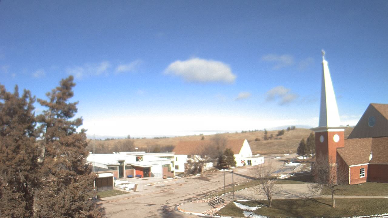 Thumbnail for current weather camera view from Red Cloud Indian School in Pine Ridge, South Dakota