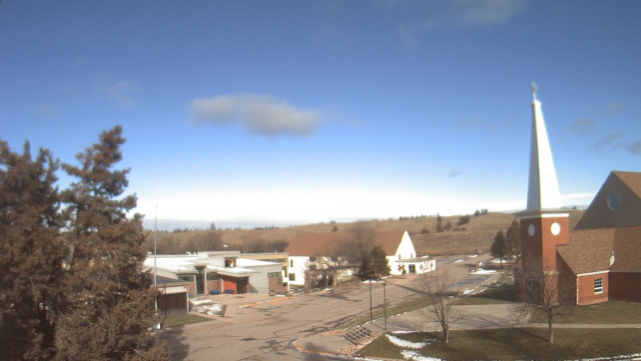 Thumbnail for current weather camera view from Red Cloud Indian School in Pine Ridge, South Dakota