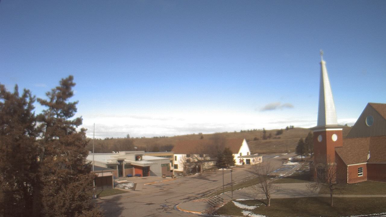 Thumbnail for current weather camera view from Red Cloud Indian School in Pine Ridge, South Dakota