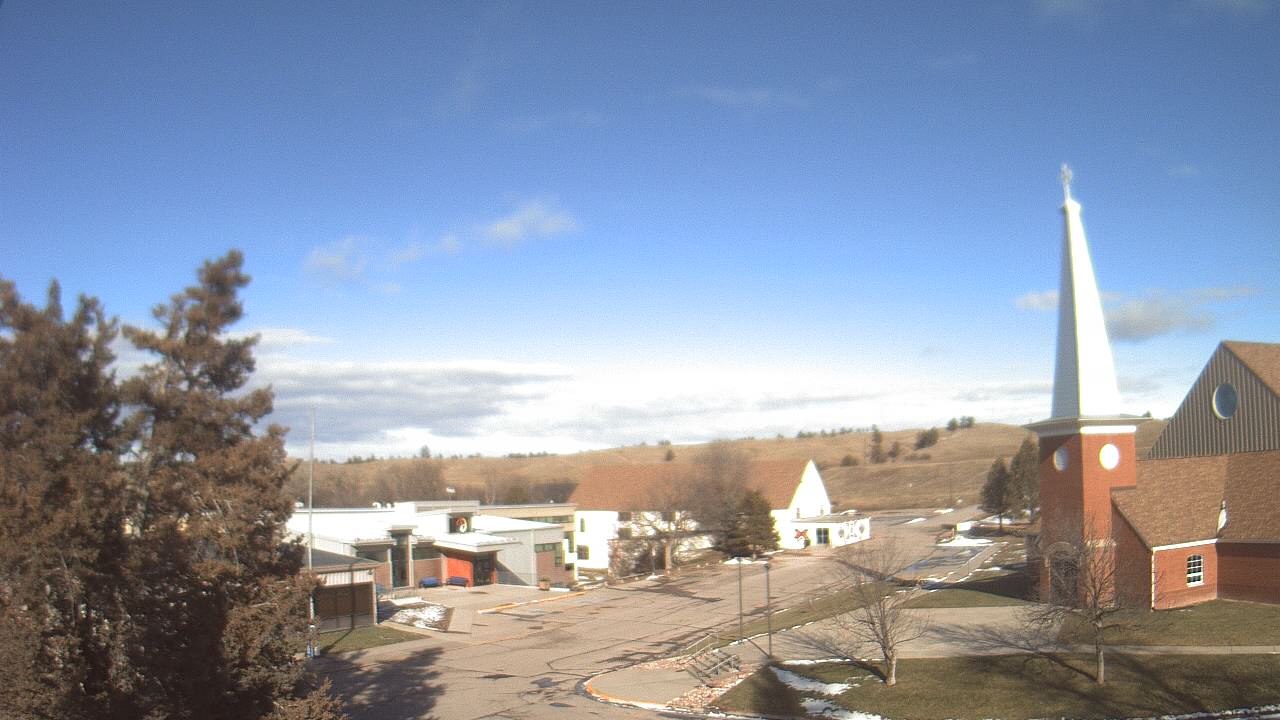 Thumbnail for current weather camera view from Red Cloud Indian School in Pine Ridge, South Dakota