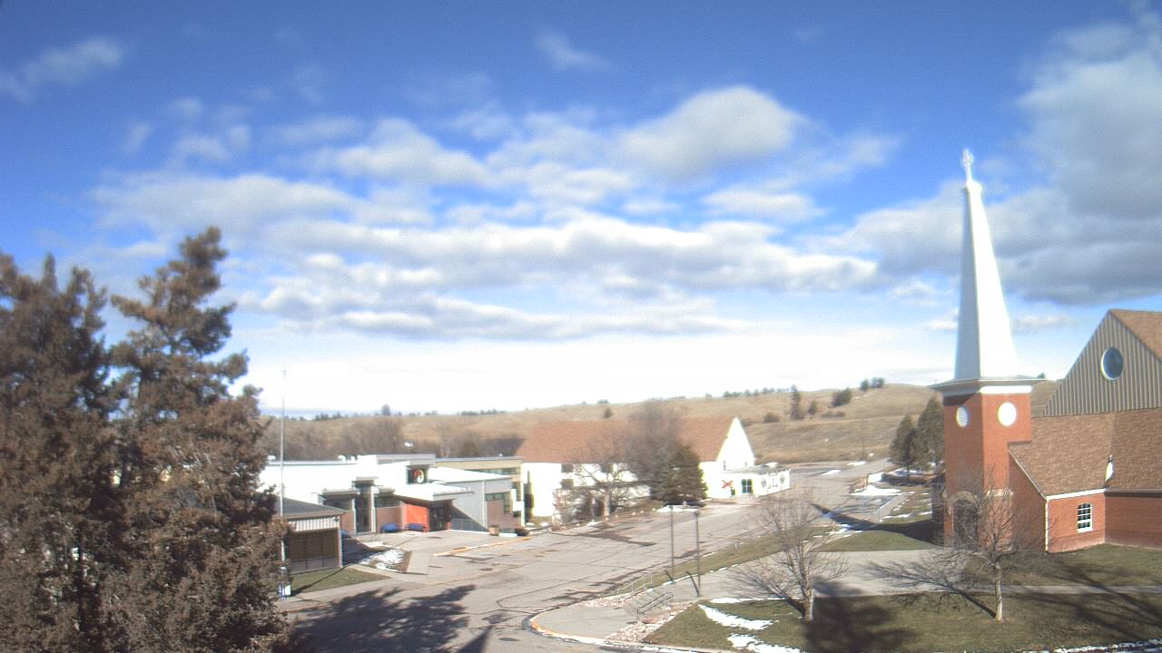 Thumbnail for current weather camera view from Red Cloud Indian School in Pine Ridge, South Dakota