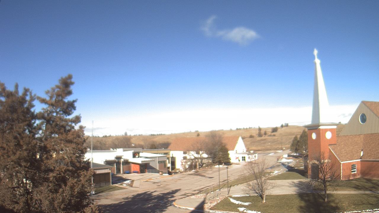 Thumbnail for current weather camera view from Red Cloud Indian School in Pine Ridge, South Dakota