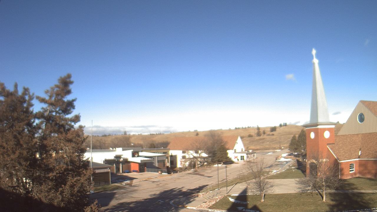 Thumbnail for current weather camera view from Red Cloud Indian School in Pine Ridge, South Dakota