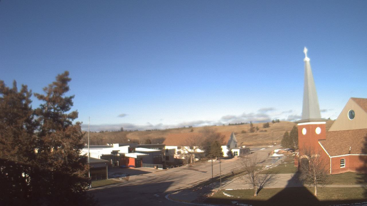 Thumbnail for current weather camera view from Red Cloud Indian School in Pine Ridge, South Dakota