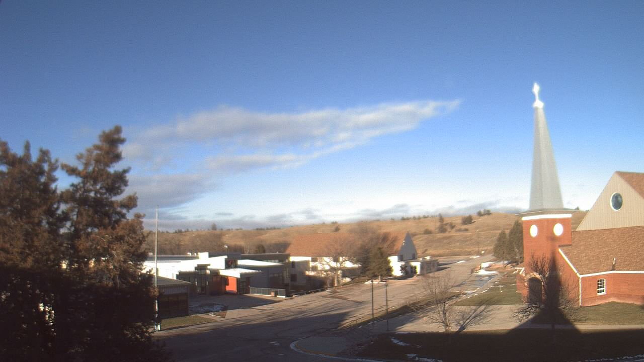 Thumbnail for current weather camera view from Red Cloud Indian School in Pine Ridge, South Dakota