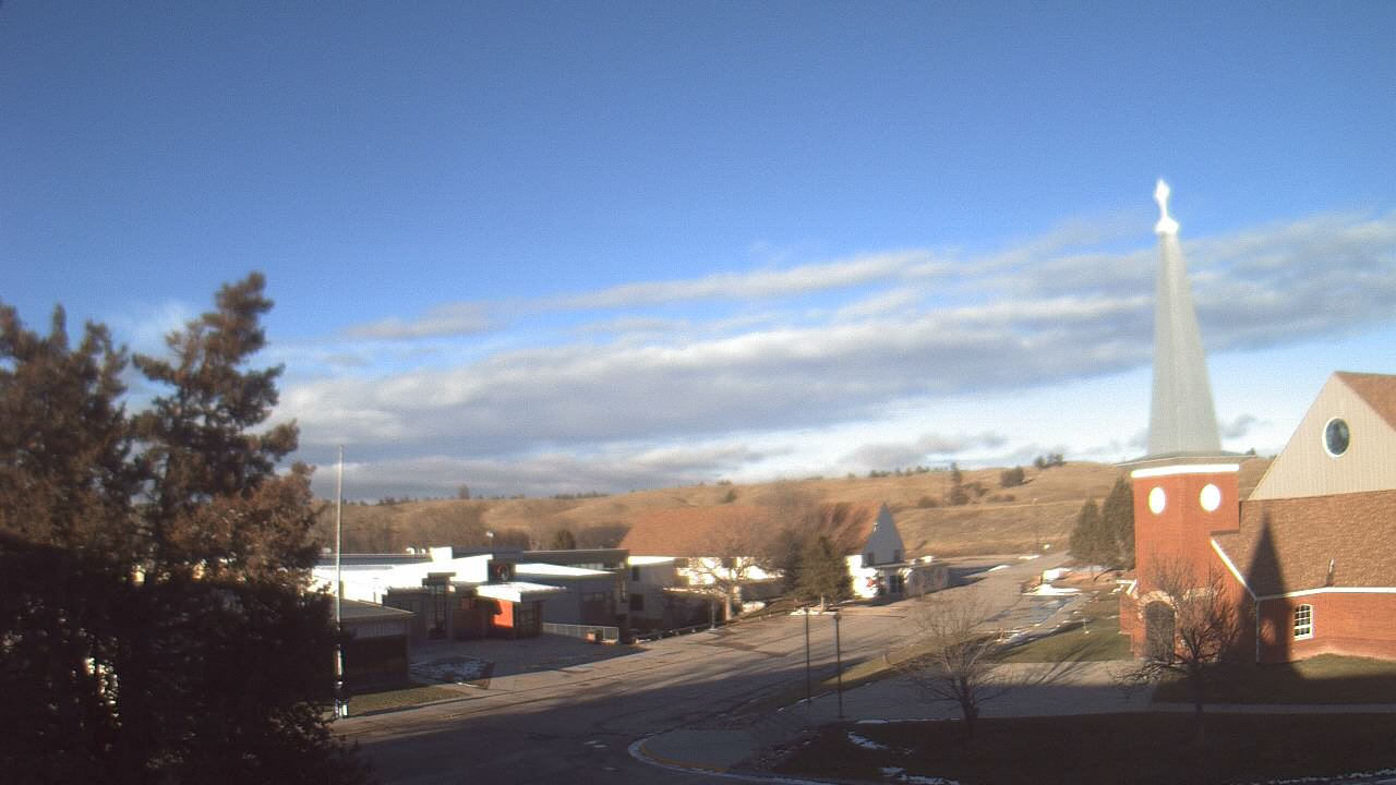 Thumbnail for current weather camera view from Red Cloud Indian School in Pine Ridge, South Dakota