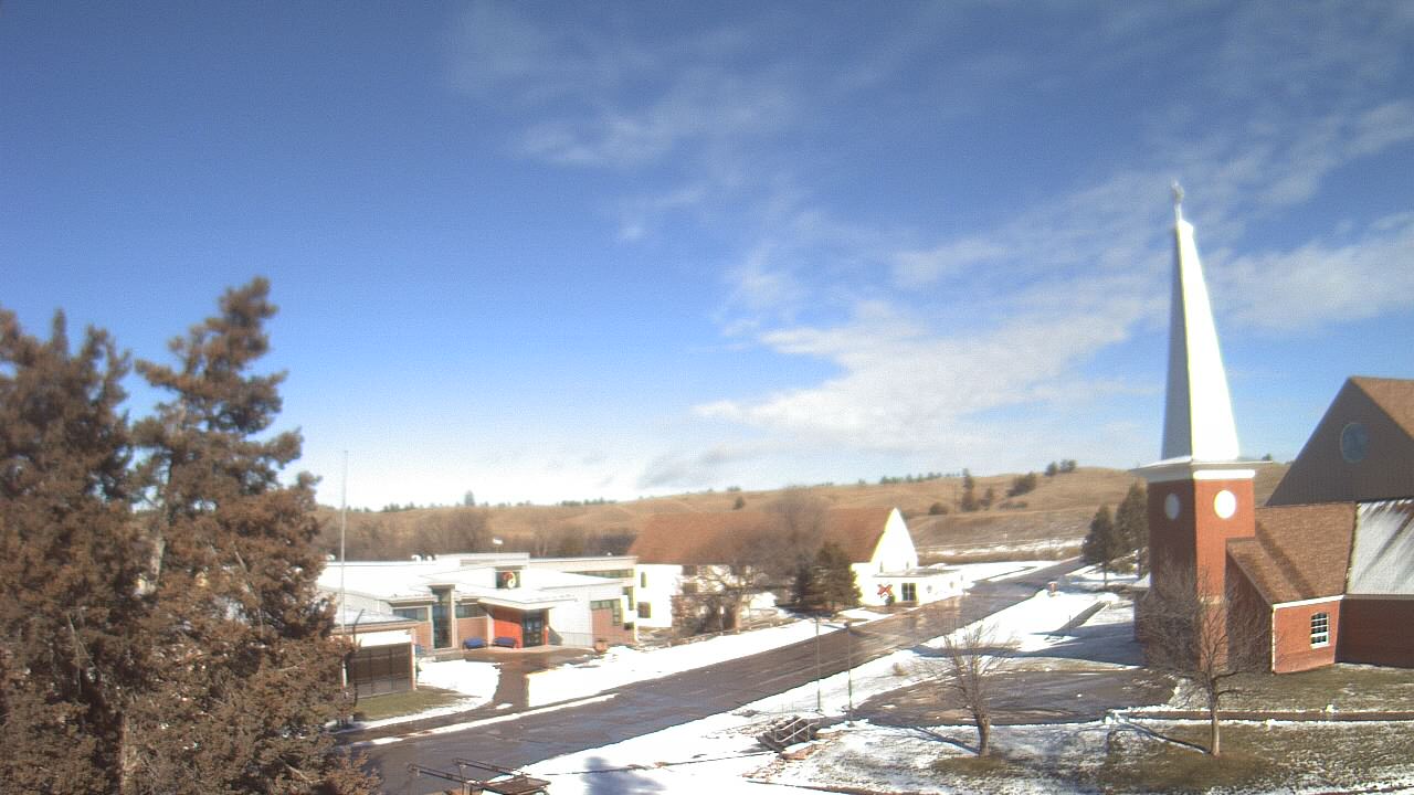 Thumbnail for current weather camera view from Red Cloud Indian School in Pine Ridge, South Dakota